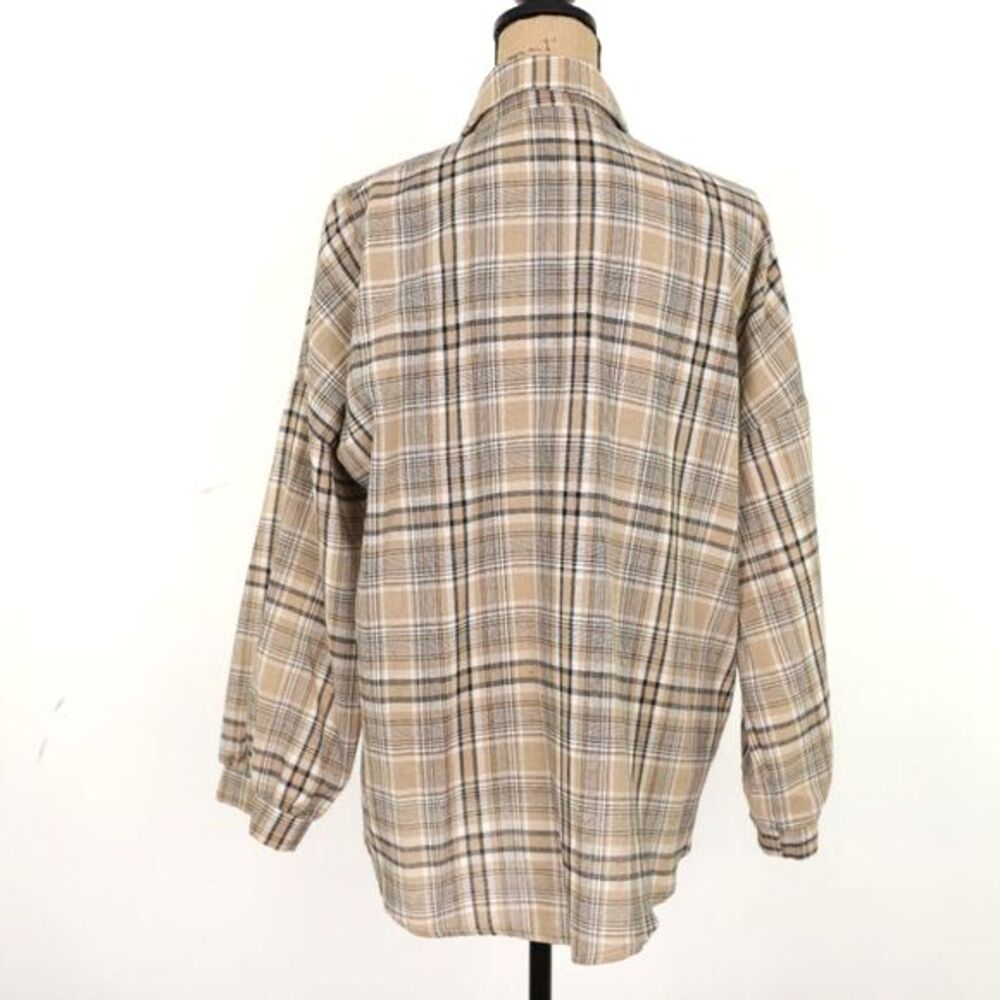 Ctassic Fashion Plaid Button Down Top - Picture 2 of 6